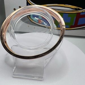 Elise Paige Charm Bangle - Rose - Size Large